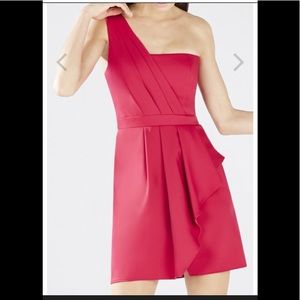 BCBG Vanessa One-Shoulder Ruffle Dress ✨NWT